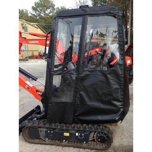 (2020 and Newer) Kubota Excavator Cab OEM Metal Canopy U17 - Photo 1