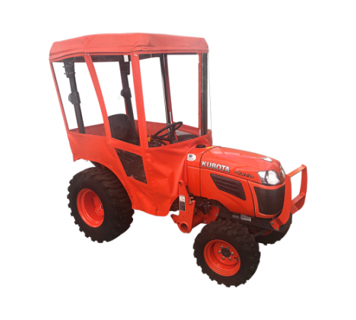 Kubota Tractor Cab Enclosure: For B1700, B2100, B2400, B2500, B7300, B7400, B7410, B7500, B7510, B7610
