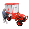 Kubota Tractor Cab and Enclosures for E1123 Factory Canopy, Fixed ROPS - Photo 5